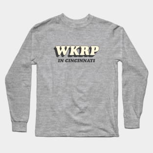 WKRP in Cincinnati Black Long Sleeve T-Shirt